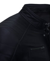 Firefly Moto Black Biker Leather Jacket